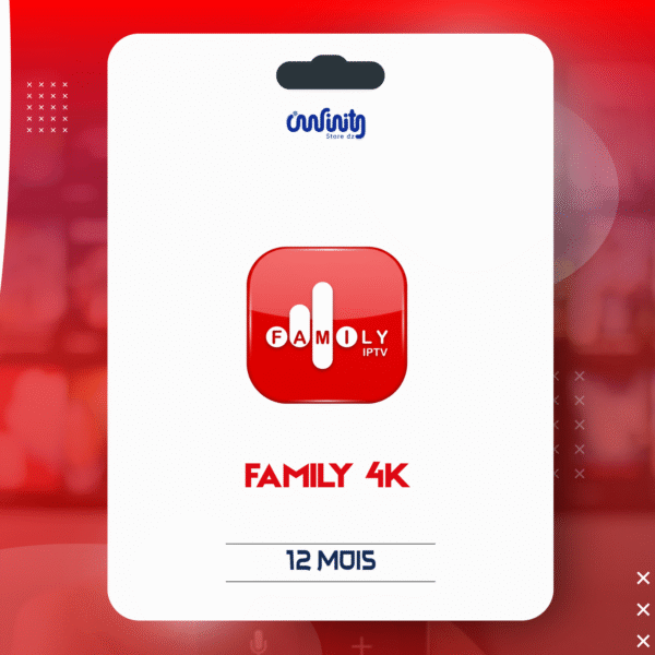 Family 4K IPTV 12 months