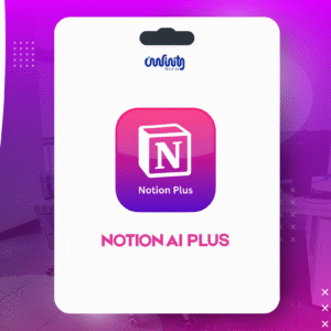 Notion Plus AI productivity workspace – organize notes, projects, and collaboration tools in Algeria | Infinity Store DZ