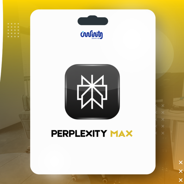 اشتراك Perplexity Max لمدة 3 أشهر – وصول غير محدود لأدوات الذكاء الاصطناعي في الجزائر | Infinity Store DZ